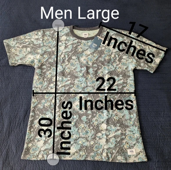 Vans ANAHEIM SPACE GALAXY T-SHIRT Men Cotton Premium thick 0124 NWT - Picture 2 of 11